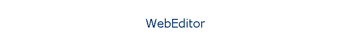 WebEditor