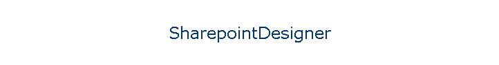 SharepointDesigner