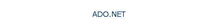 ADO.NET