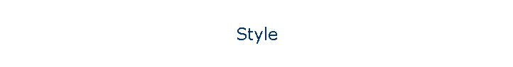 Style