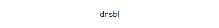 dnsbl