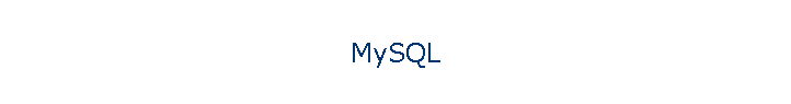 MySQL