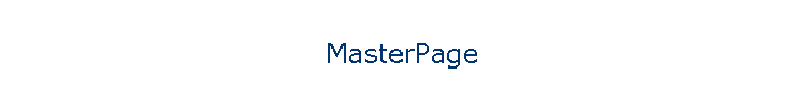 MasterPage